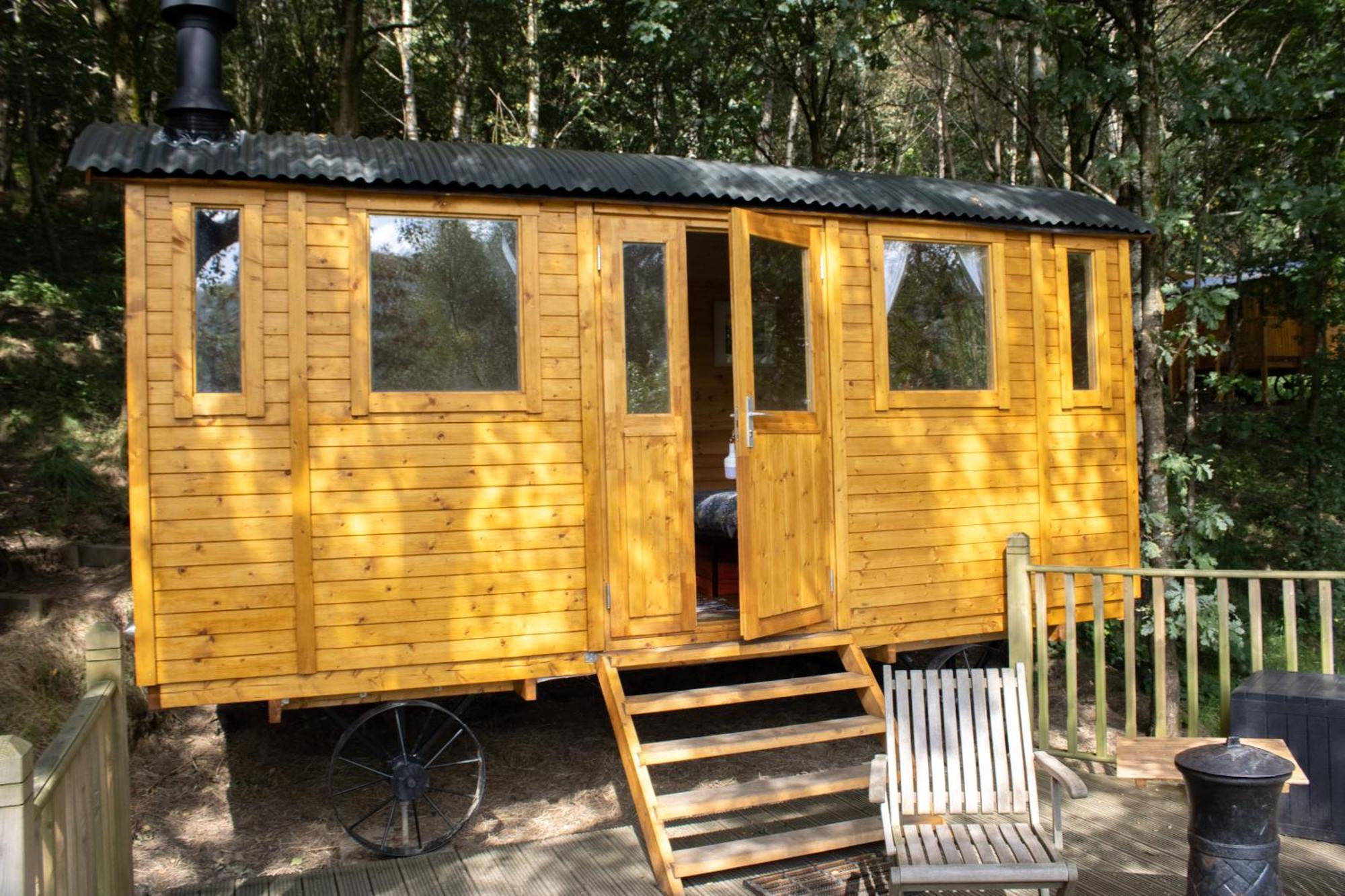 Pike'S Cabin In The Woods Hebden Bridge Buitenkant foto